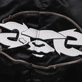 A BATHING APE APE RELAXED FIT NYLON VARSITY JACKET