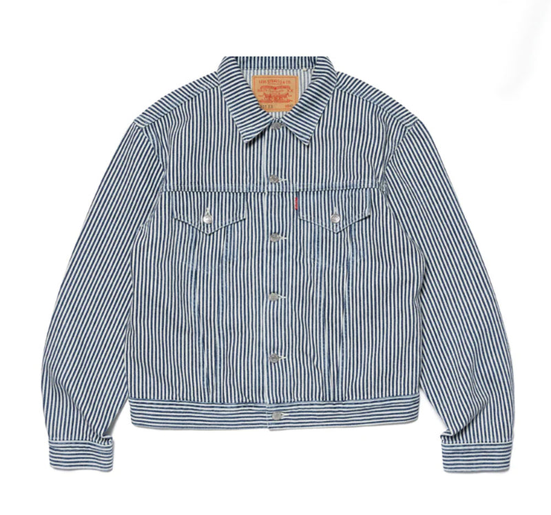 LEVI'S × NIGO 557XX HICKORY STRIPE TRUCKER JACKET