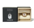 A BATHING APE STEPHEN EINHORN APE HEAD RING
