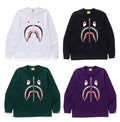 A BATHING APE SHARK L/S TEE