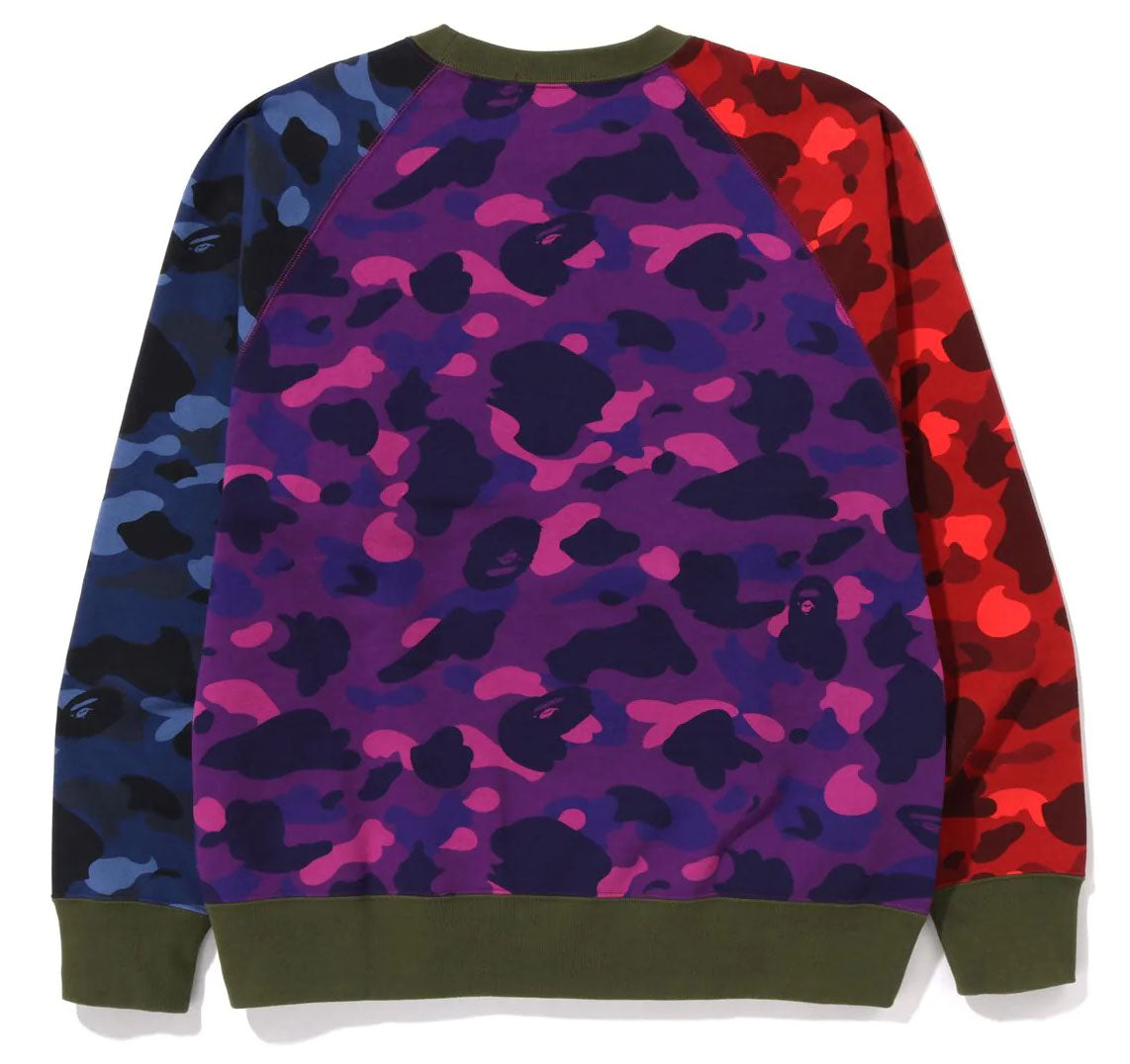 BAPE Crazy Camo Mad Shark Relaxed Full Zip Hoodie Multi