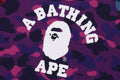 A BATHING APE CRAZY CAMO RELAXED COLLEGE CREWNECK