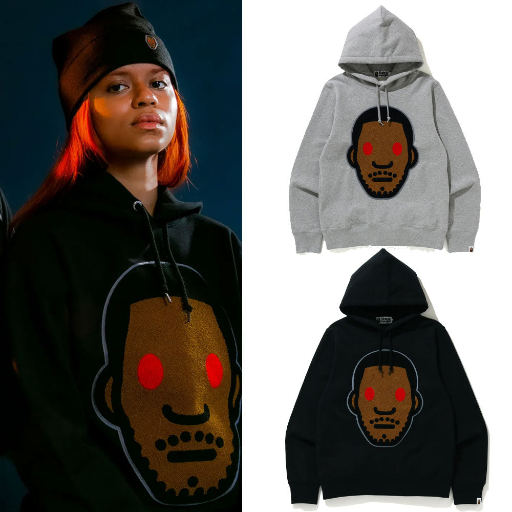 A BATHING APE BAPE x KID CUDI PULLOVER HOODIE