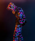 A BATHING APE BAPE x KID CUDI CAMO SLIM SWEAT PANTS
