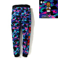 A BATHING APE BAPE x KID CUDI CAMO SLIM SWEAT PANTS