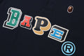 A BATHING APE MULTI FONTS RELAXED FIT POLO