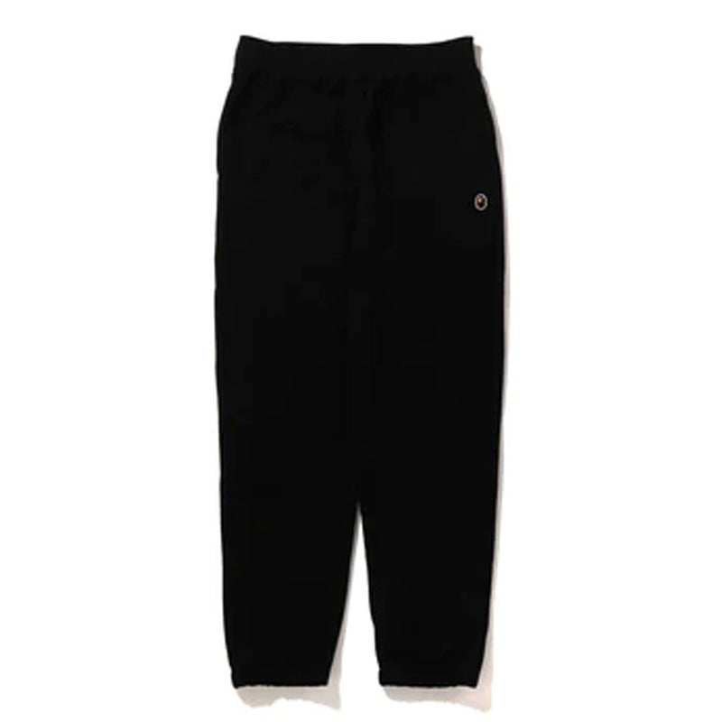 A BATHING APE APE HEAD ONE POINT WIDE FIT SWEAT PANTS