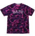 A BATHING APE COLOR CAMO BAPE TEE