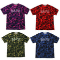 A BATHING APE COLOR CAMO BAPE TEE