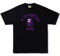 A BATHING APE COLOR CAMO COLLEGE TEE