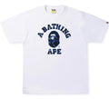 A BATHING APE COLOR CAMO COLLEGE TEE