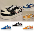 A BATHING APE COLOR BLOCK SHARK BAPE STA LOW