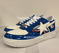 A BATHING APE COLOR BLOCK SHARK BAPE STA LOW