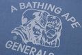 A BATHING APE PIGMENT DYED GENERAL BAPE RELAXED FIT TEE