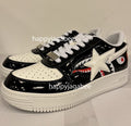 A BATHING APE COLOR BLOCK SHARK BAPE STA LOW