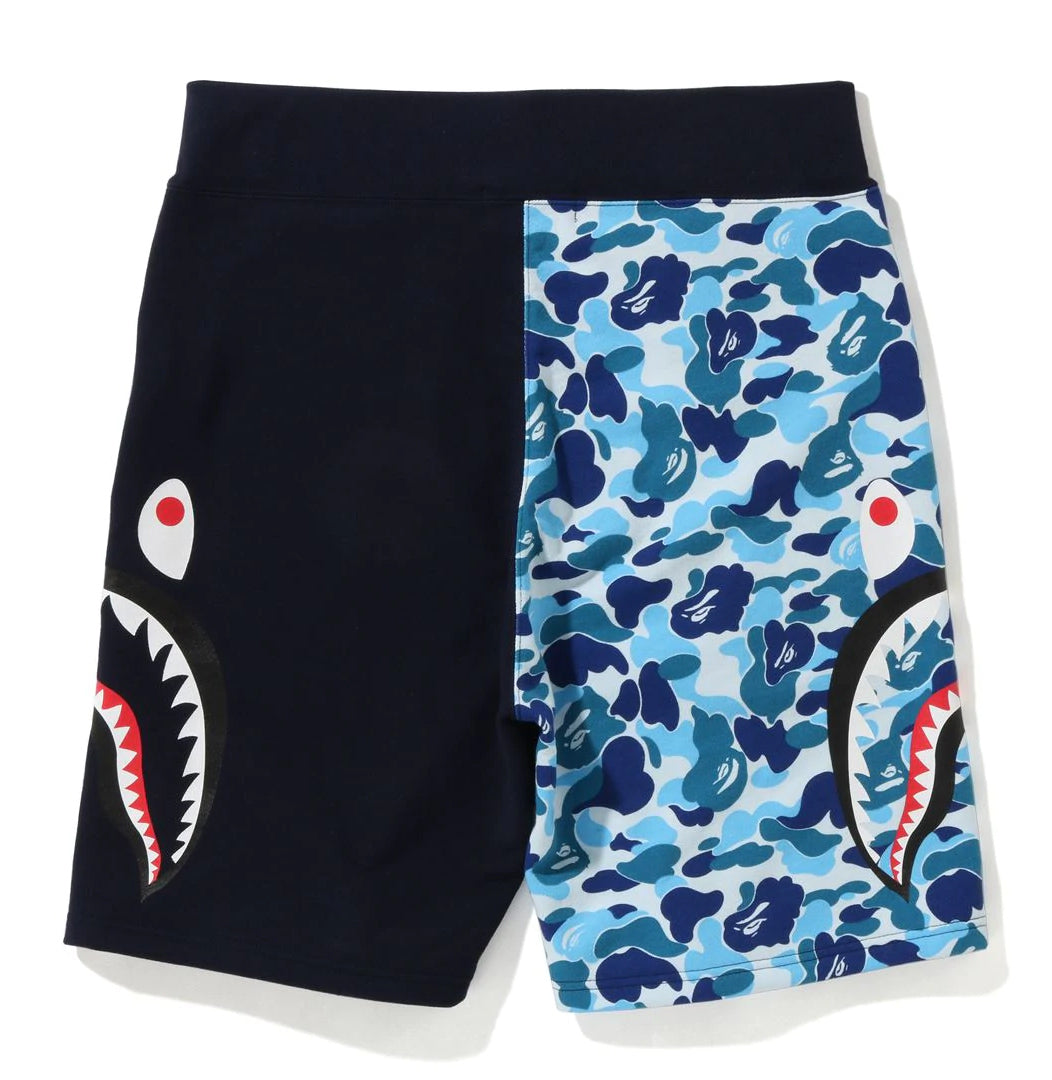A BATHING APE ABC CAMO SIDE SHARK SWEAT SHORTS – happyjagabee store