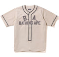 A BATHING APE BAPE BASEBALL SHIRT
