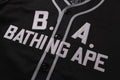 A BATHING APE BAPE BASEBALL SHIRT