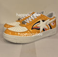 A BATHING APE COLOR BLOCK SHARK BAPE STA LOW