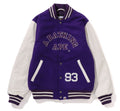 A BATHING APE GIANT APE HEAD VARSITY JACKET