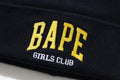 A BATHING APE Ladies' BAPE GIRLS CLUB KNIT CAP