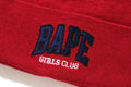 A BATHING APE Ladies' BAPE GIRLS CLUB KNIT CAP
