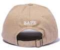 A BATHING APE APE HEAD ONE POINT PANEL CAP