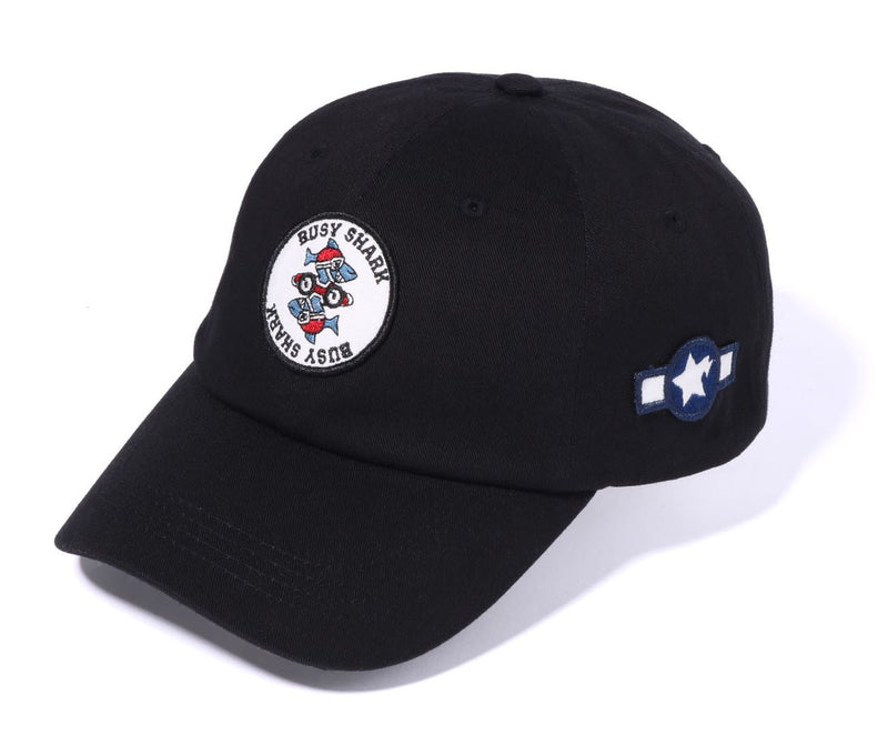 A BATHING APE BUSY SHARK PANEL CAP