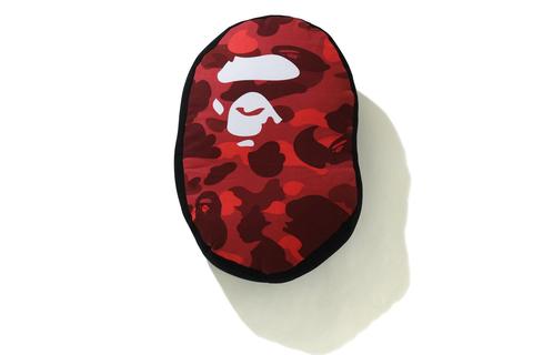 A BATHING APE Goods COLOR CAMO APE HEAD CUSHION
