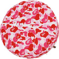 A BATHING APE BAPE HOME ABC CAMO A BATHING APE CIRCLE FLUFFY BEADS CUSHION