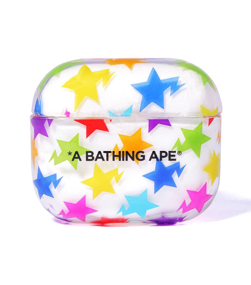 A BATHING APE STA PATTERN AIRPODS PRO LITE CLEAR CASE ( for 3rd Generation )