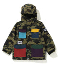 A BATHING APE BAPE KIDS 1ST CAMO MOUNTAIN JACKET