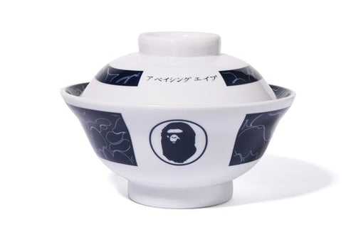 A BATHING APE SOLID CAMO DONBURI ( RICE BOWL LARGE )