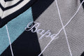 A BATHING APE Ladies' APE EMBROIDERY ARGYLE KNIT VEST
