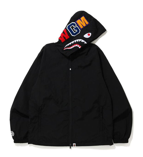 A BATHING APE SHARK HOODIE JACKET