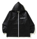 A BATHING APE TRANSPARENT HOODIE JACKET
