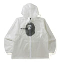 A BATHING APE TRANSPARENT HOODIE JACKET