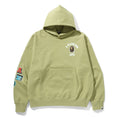 A BATHING APE MULTI FONTS LOOSE FIT PULLOVER HOODIE