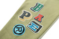 A BATHING APE MULTI FONTS LOOSE FIT PULLOVER HOODIE