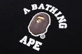 A BATHING APE MULTI FONTS LOOSE FIT PULLOVER HOODIE