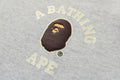 A BATHING APE MULTI FONTS LOOSE FIT PULLOVER HOODIE