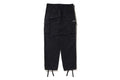 A BATHING APE MILITARY WIDE CARGO PANTS