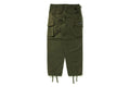 A BATHING APE MILITARY WIDE CARGO PANTS