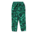 A BATHING APE BAPE KIDS COLOR CAMO SHARK SWEAT PANTS