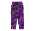 A BATHING APE BAPE KIDS COLOR CAMO SHARK SWEAT PANTS