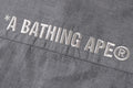 A BATHING APE BAPE KIDS ABC CAMO SHIRT