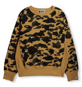 A BATHING APE Ladies' 1ST CAMO WIDE CREWNECK