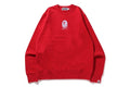 A BATHING APE BY BATHING APE EMBROIDERY CREWNECK