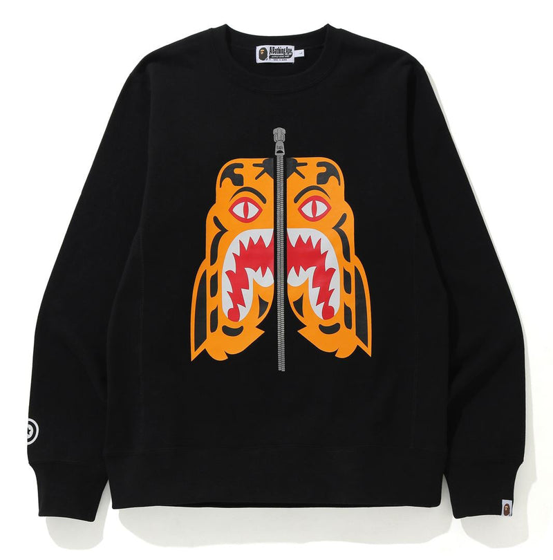 A BATHING APE TIGER CREWNECK