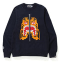 A BATHING APE TIGER CREWNECK